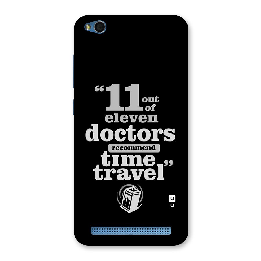 Doctors Recommend Time Travel Back Case for Redmi 5A