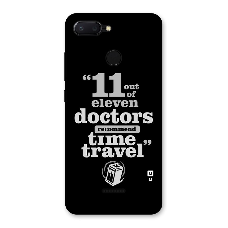 Doctors Recommend Time Travel Back Case for Redmi 6