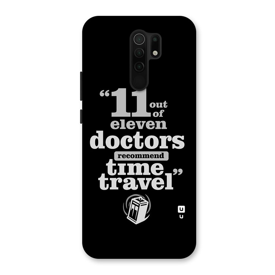 Doctors Recommend Time Travel Back Case for Redmi 9 Prime