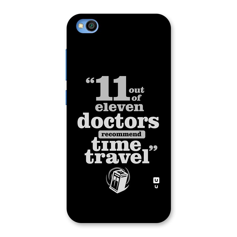 Doctors Recommend Time Travel Back Case for Redmi Go