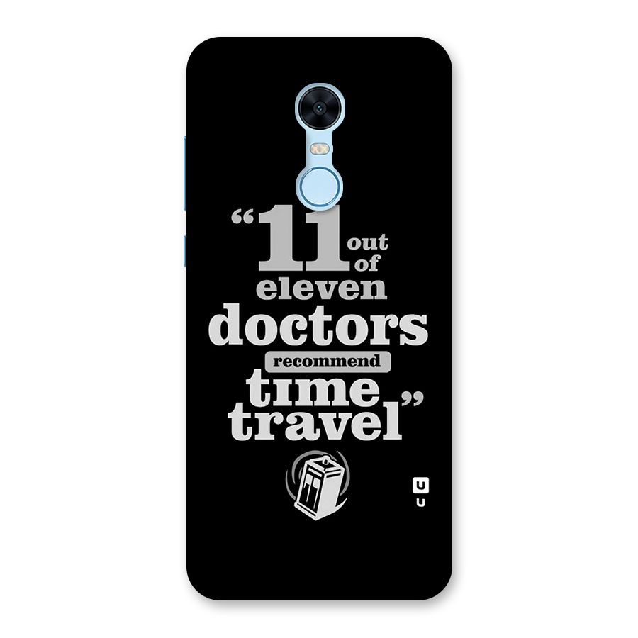 Doctors Recommend Time Travel Back Case for Redmi Note 5