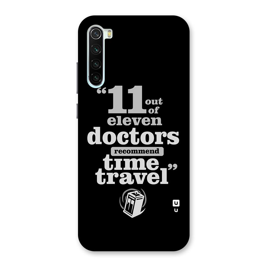 Doctors Recommend Time Travel Back Case for Redmi Note 8