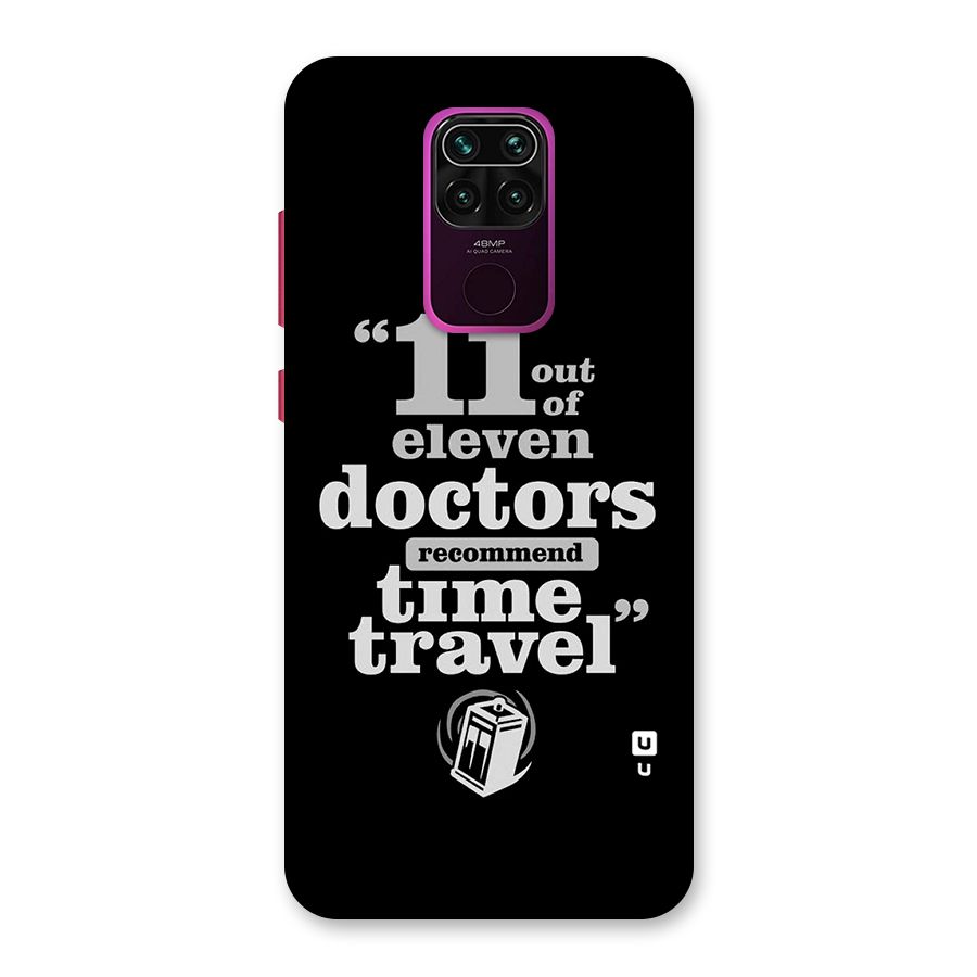 Doctors Recommend Time Travel Back Case for Redmi Note 9