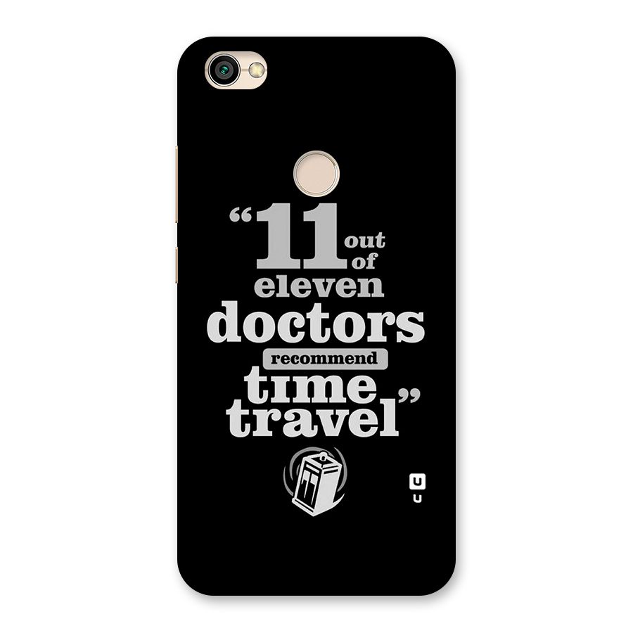 Doctors Recommend Time Travel Back Case for Redmi Y1 2017