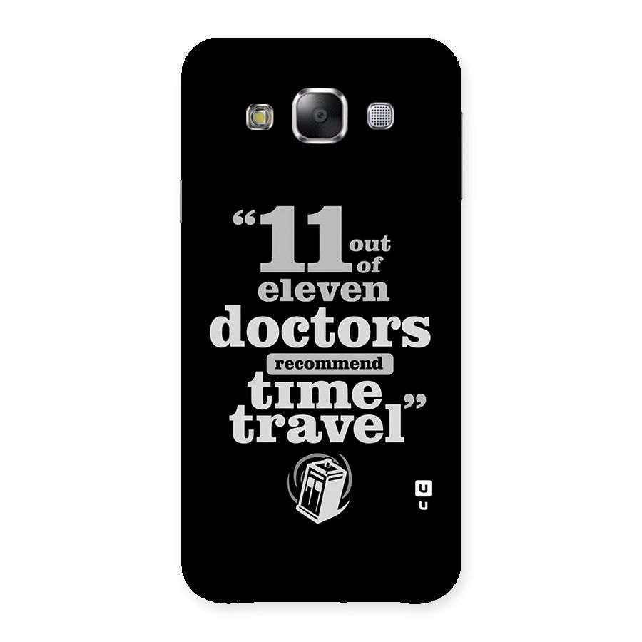 Doctors Recommend Time Travel Back Case for Samsung Galaxy E5