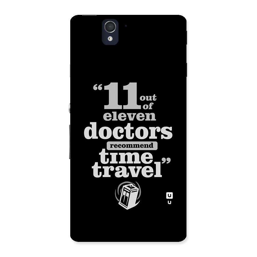 Doctors Recommend Time Travel Back Case for Sony Xperia Z
