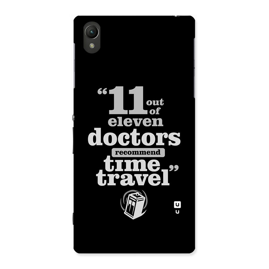 Doctors Recommend Time Travel Back Case for Sony Xperia Z1