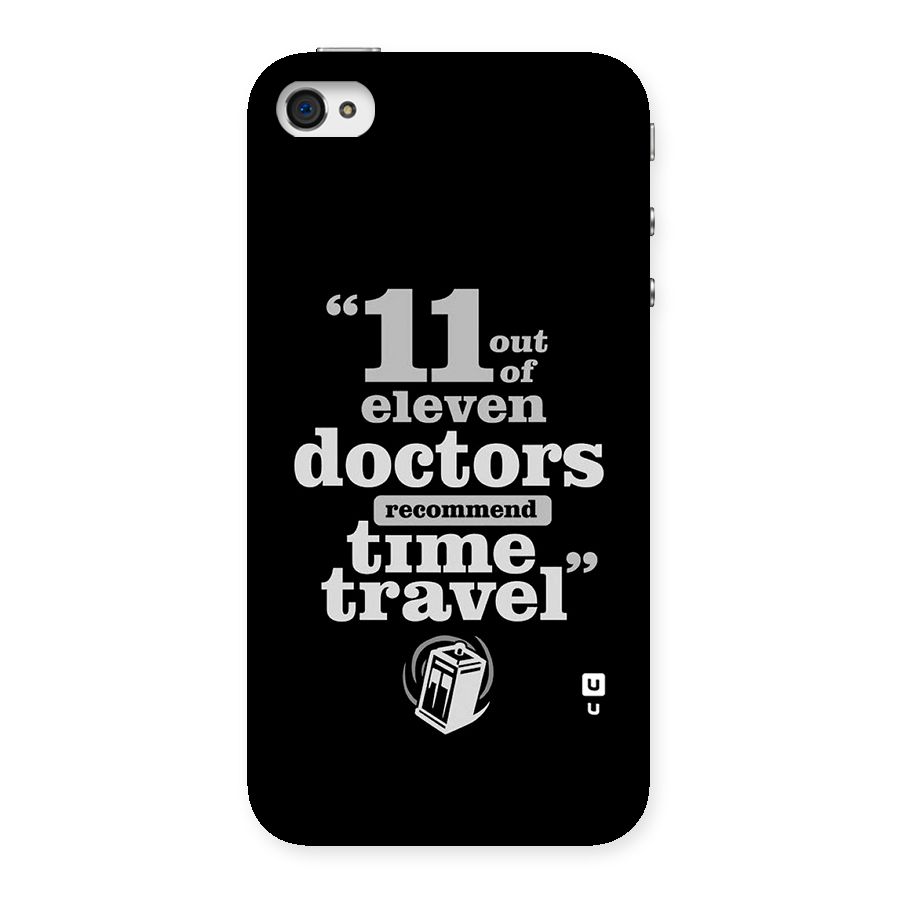 Doctors Recommend Time Travel Back Case for iPhone 4 4s