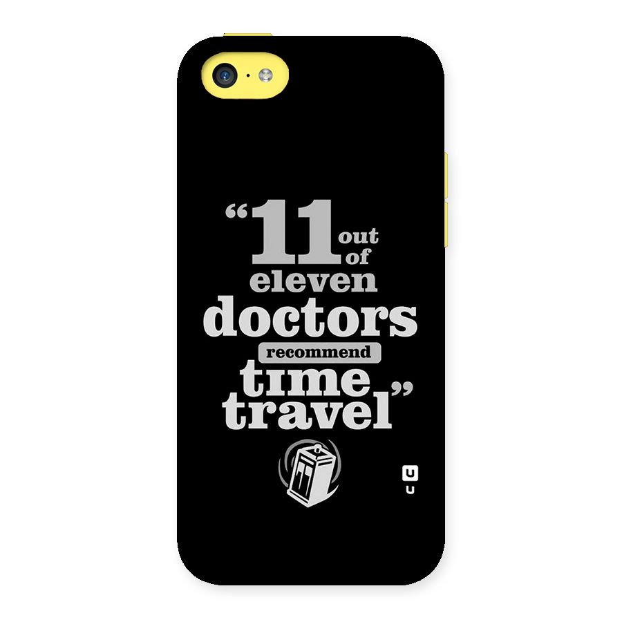 Doctors Recommend Time Travel Back Case for iPhone 5C