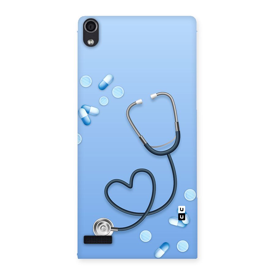 Doctors Stethoscope Back Case for Ascend P6