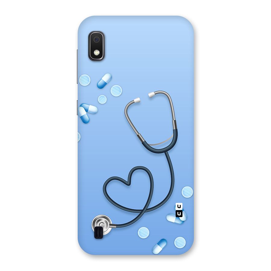 Doctors Stethoscope Back Case for Galaxy A10