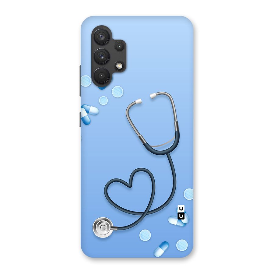 Doctors Stethoscope Back Case for Galaxy A32