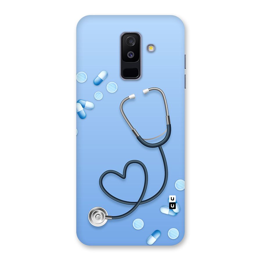 Doctors Stethoscope Back Case for Galaxy A6 Plus
