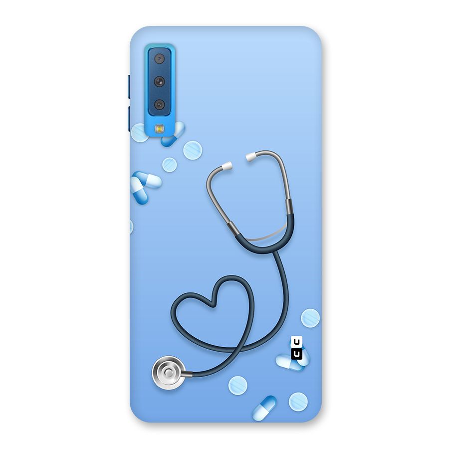 Doctors Stethoscope Back Case for Galaxy A7 (2018)