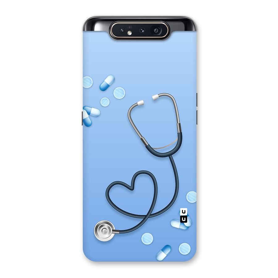 Doctors Stethoscope Back Case for Galaxy A80