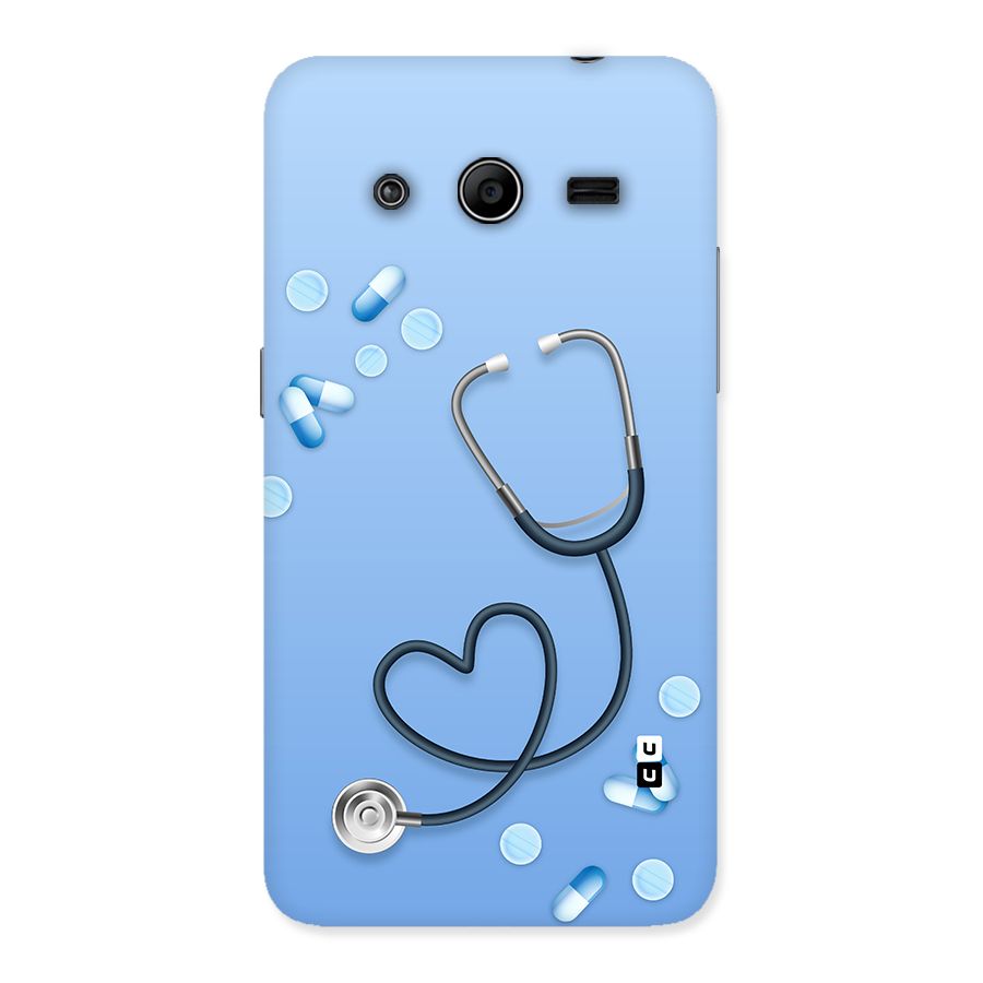 Doctors Stethoscope Back Case for Galaxy Core 2
