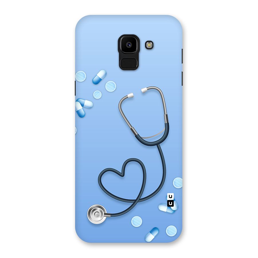 Doctors Stethoscope Back Case for Galaxy J6