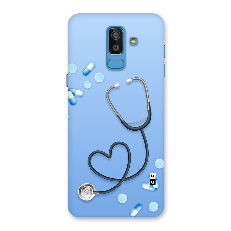 Doctors Stethoscope Back Case for Galaxy J8