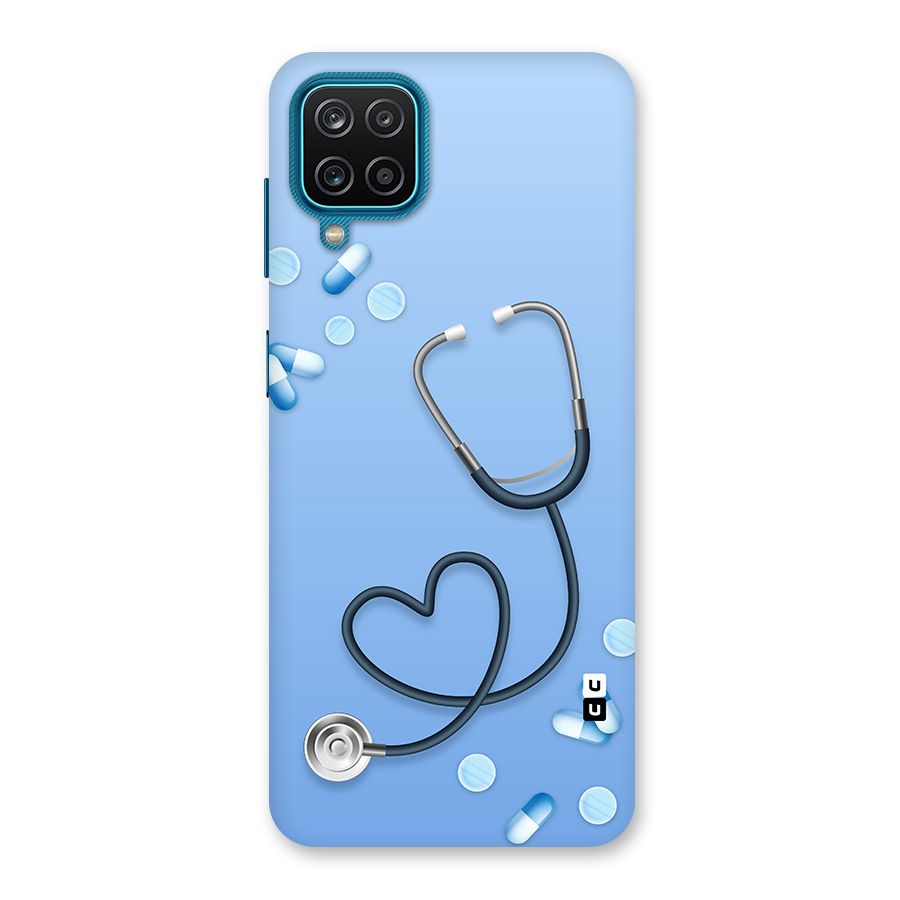 Doctors Stethoscope Back Case for Galaxy M12