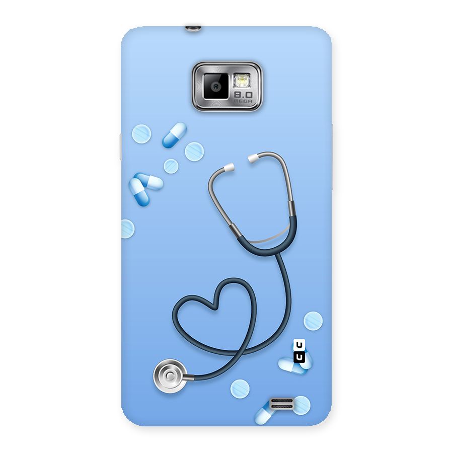 Doctors Stethoscope Back Case for Galaxy S2