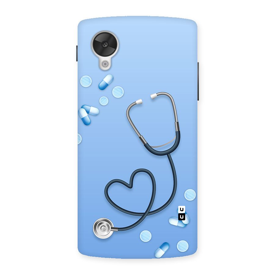 Doctors Stethoscope Back Case for Google Nexsus 5