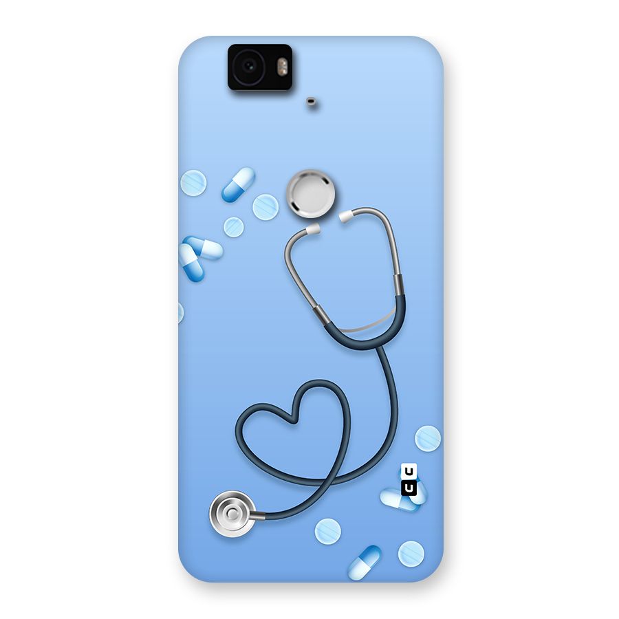 Doctors Stethoscope Back Case for Google Nexus-6P