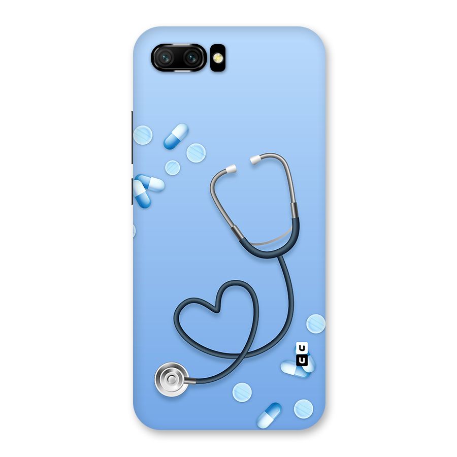 Doctors Stethoscope Back Case for Honor 10