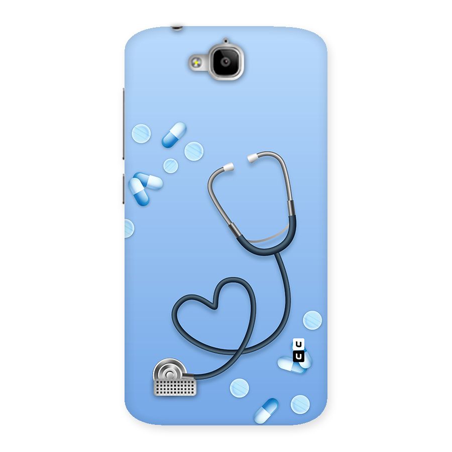 Doctors Stethoscope Back Case for Honor Holly