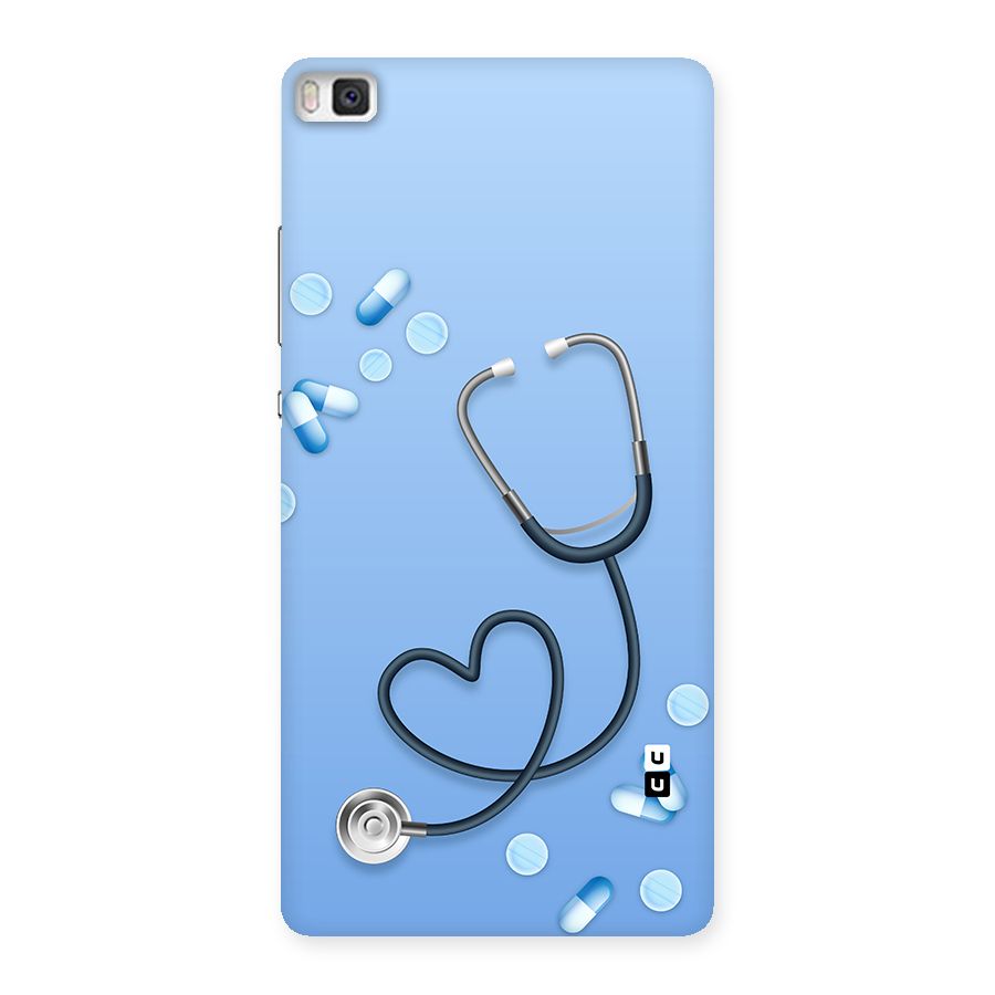 Doctors Stethoscope Back Case for Huawei P8