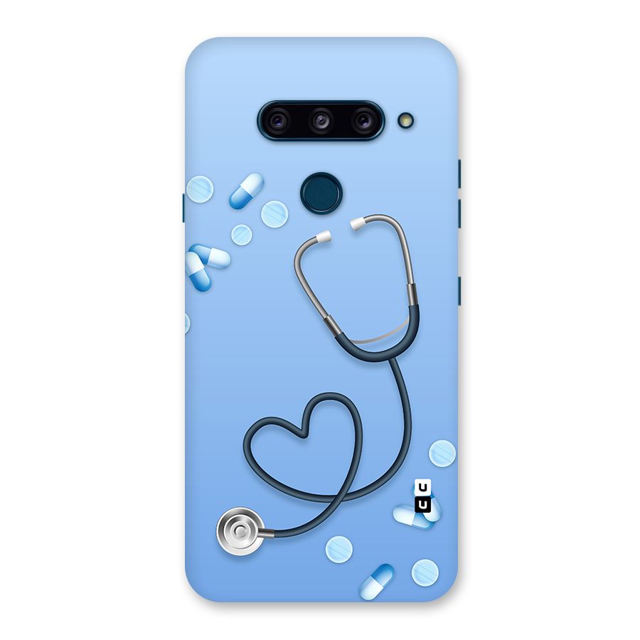 Doctors Stethoscope Back Case for LG  V40 ThinQ