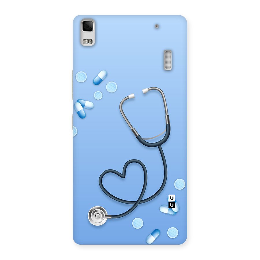 Doctors Stethoscope Back Case for Lenovo A7000