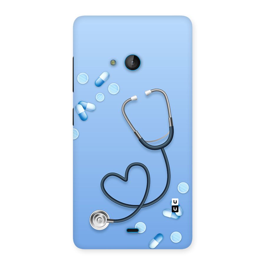 Doctors Stethoscope Back Case for Lumia 540