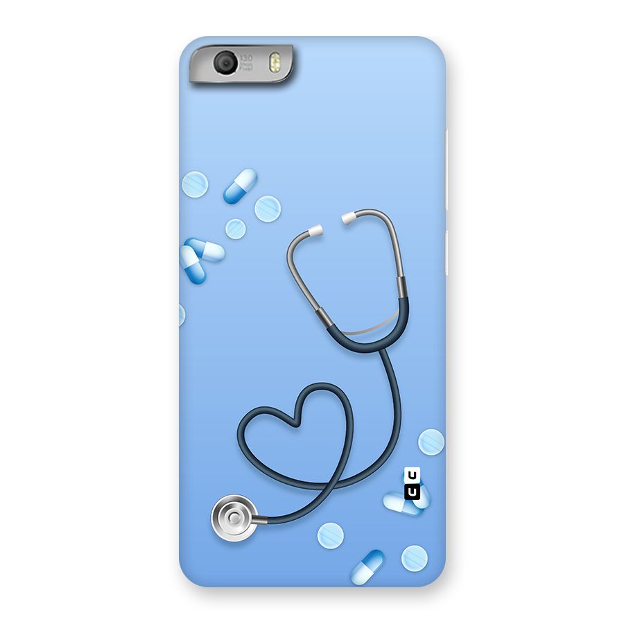 Doctors Stethoscope Back Case for Micromax Canvas Knight 2