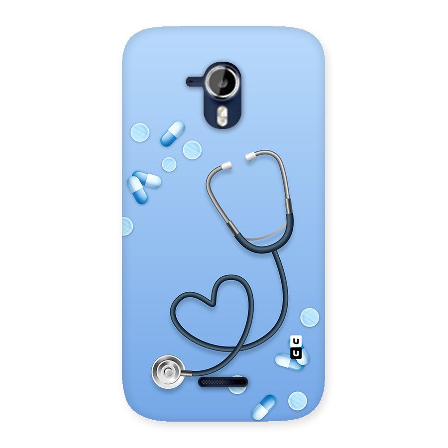 Doctors Stethoscope Back Case for Micromax Canvas Magnus A117