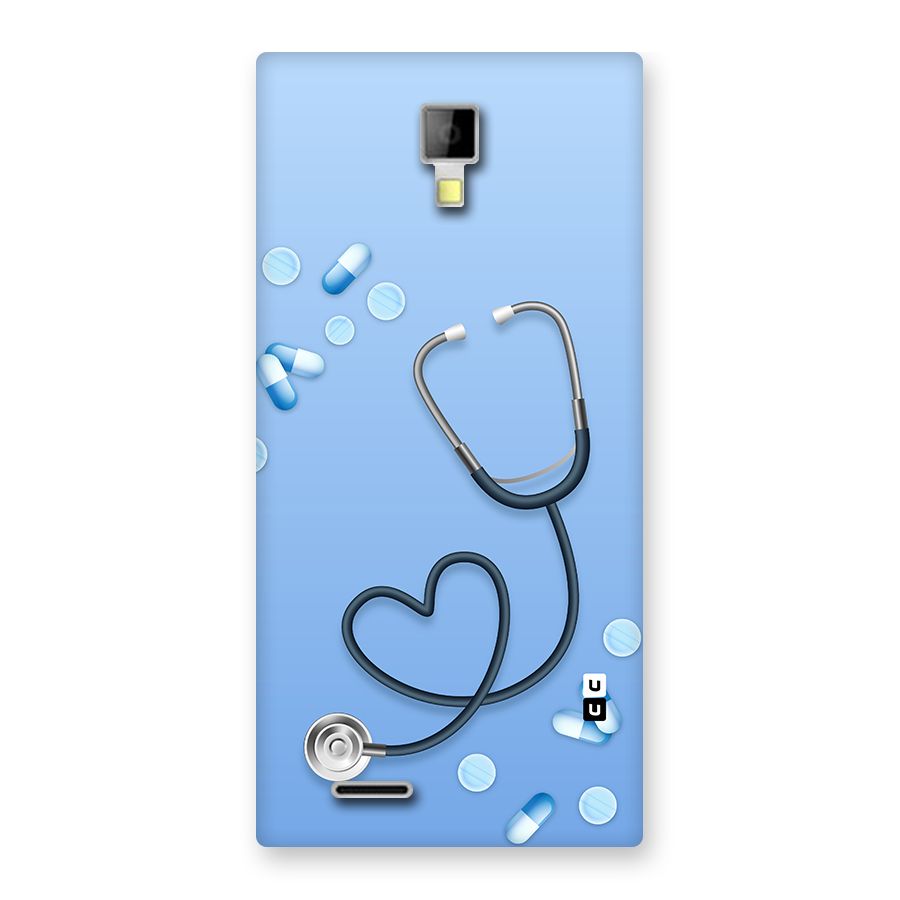 Doctors Stethoscope Back Case for Micromax Canvas Xpress A99