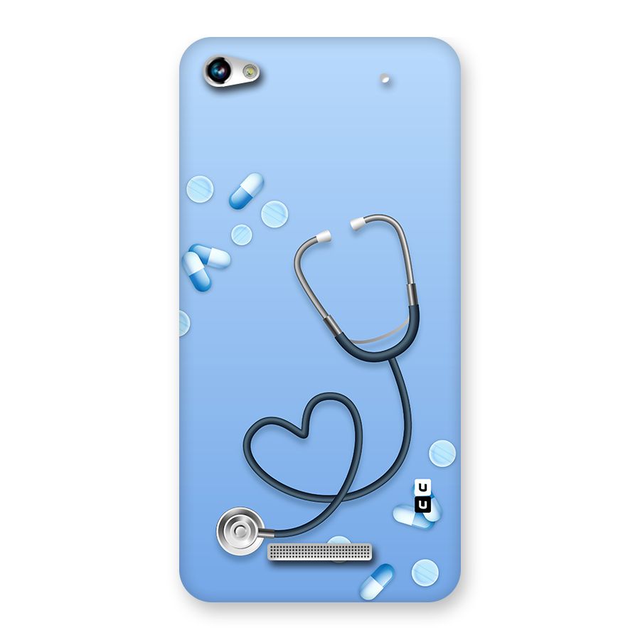 Doctors Stethoscope Back Case for Micromax Hue 2