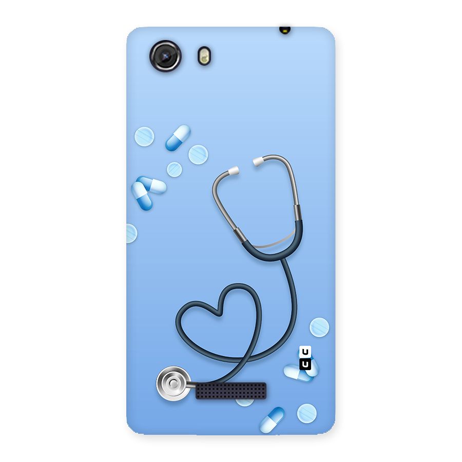 Doctors Stethoscope Back Case for Micromax Unite 3