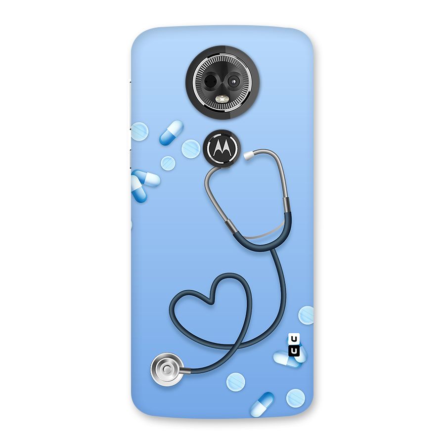 Doctors Stethoscope Back Case for Moto E5 Plus