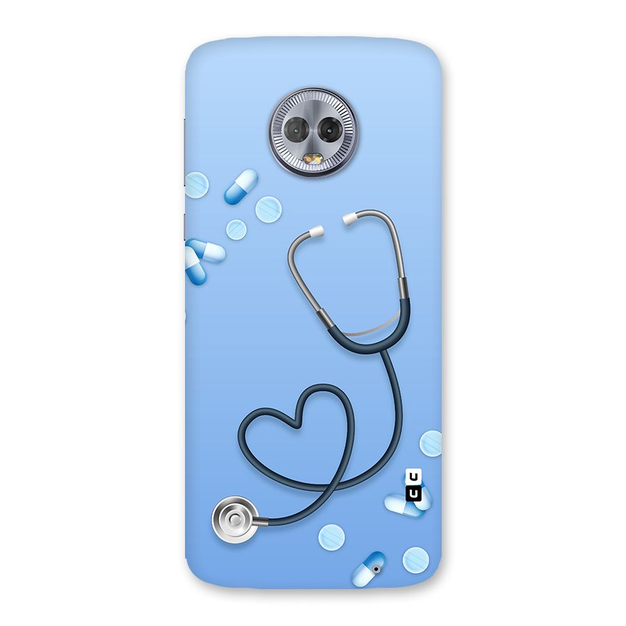 Doctors Stethoscope Back Case for Moto G6 Plus