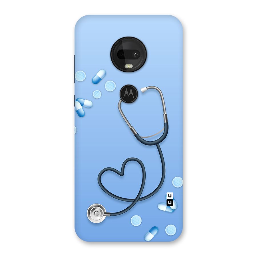 Doctors Stethoscope Back Case for Moto G7