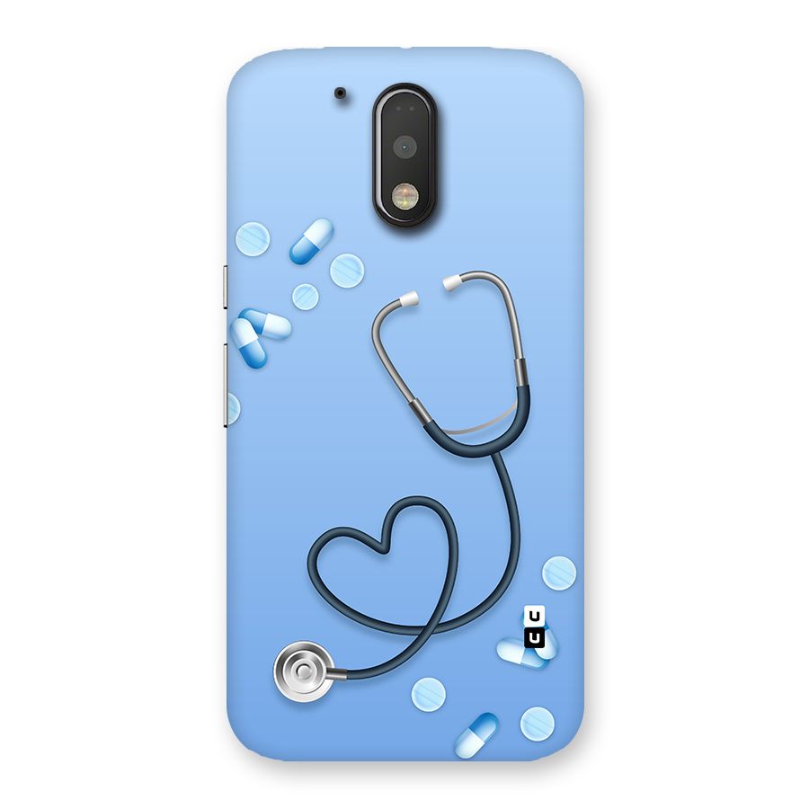 Doctors Stethoscope Back Case for Motorola Moto G4 Plus