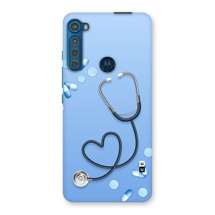 Doctors Stethoscope Back Case for Motorola One Fusion Plus