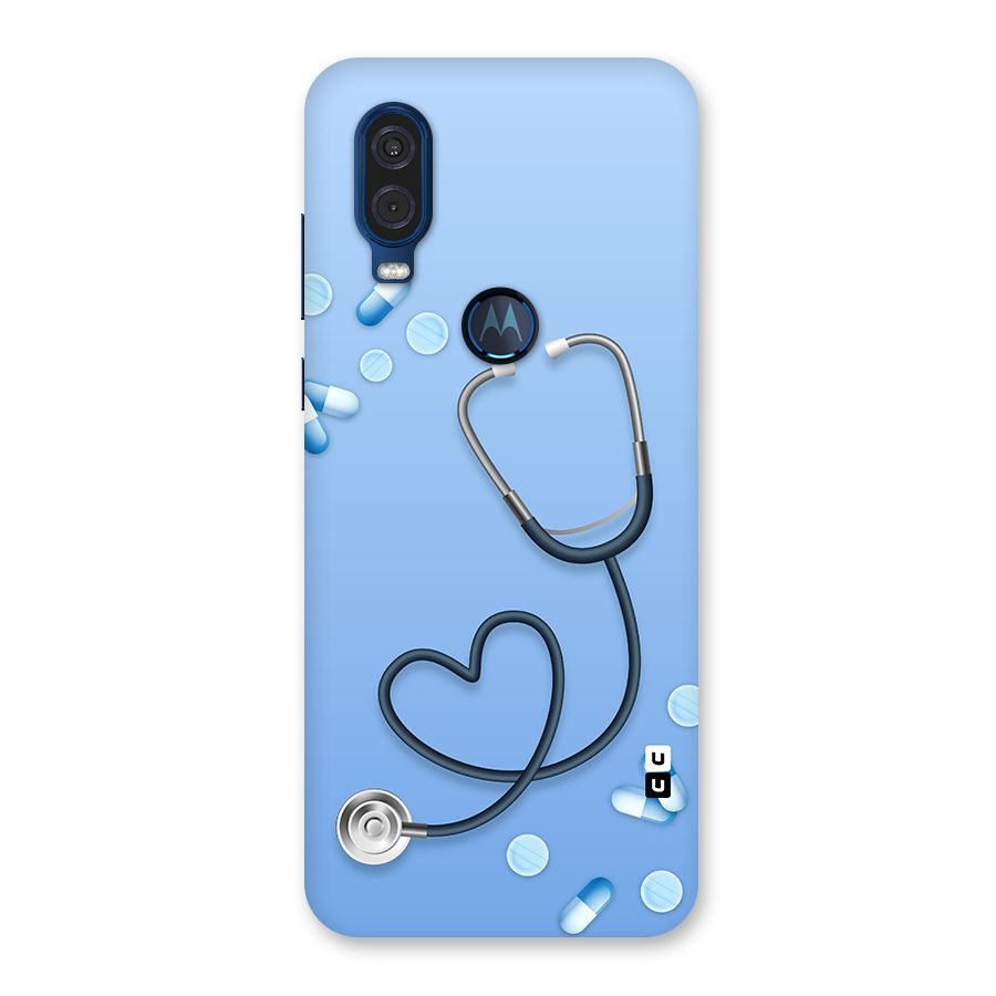 Doctors Stethoscope Back Case for Motorola One Vision