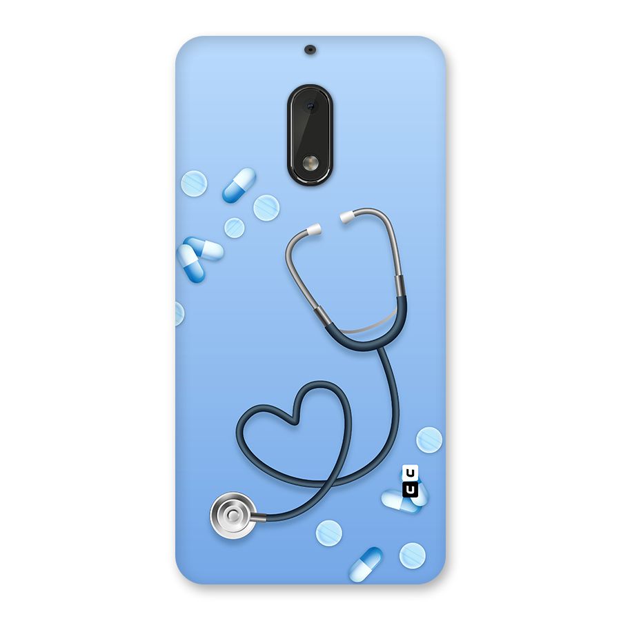 Doctors Stethoscope Back Case for Nokia 6