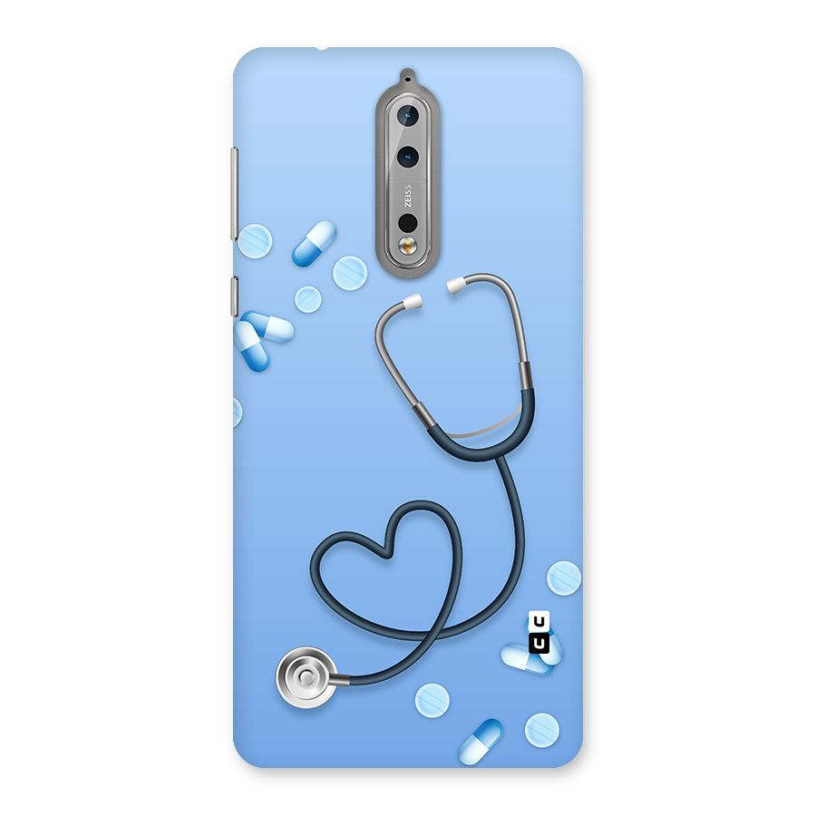 Doctors Stethoscope Back Case for Nokia 8