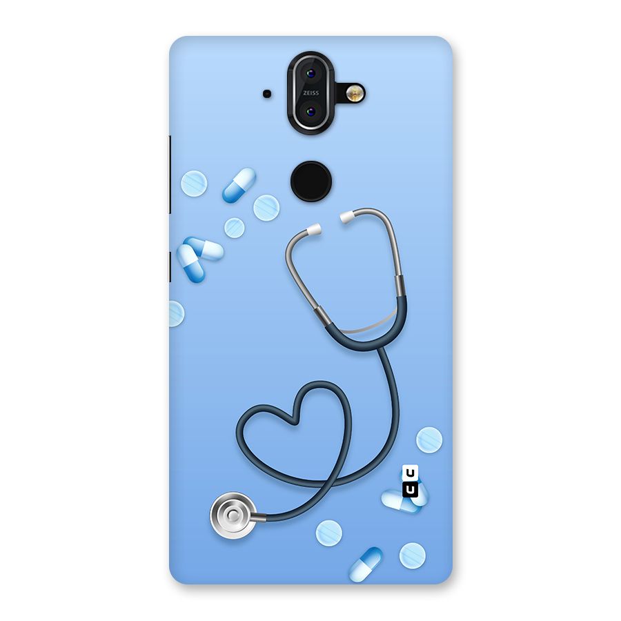 Doctors Stethoscope Back Case for Nokia 8 Sirocco