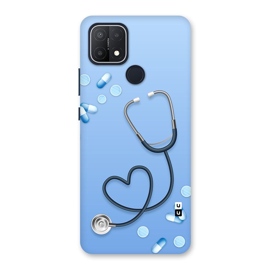 Doctors Stethoscope Back Case for Oppo A15