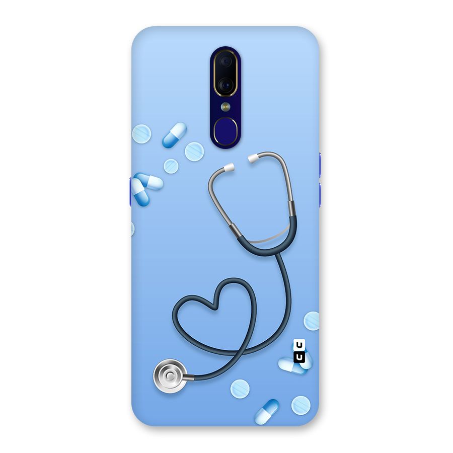 Doctors Stethoscope Back Case for Oppo F11