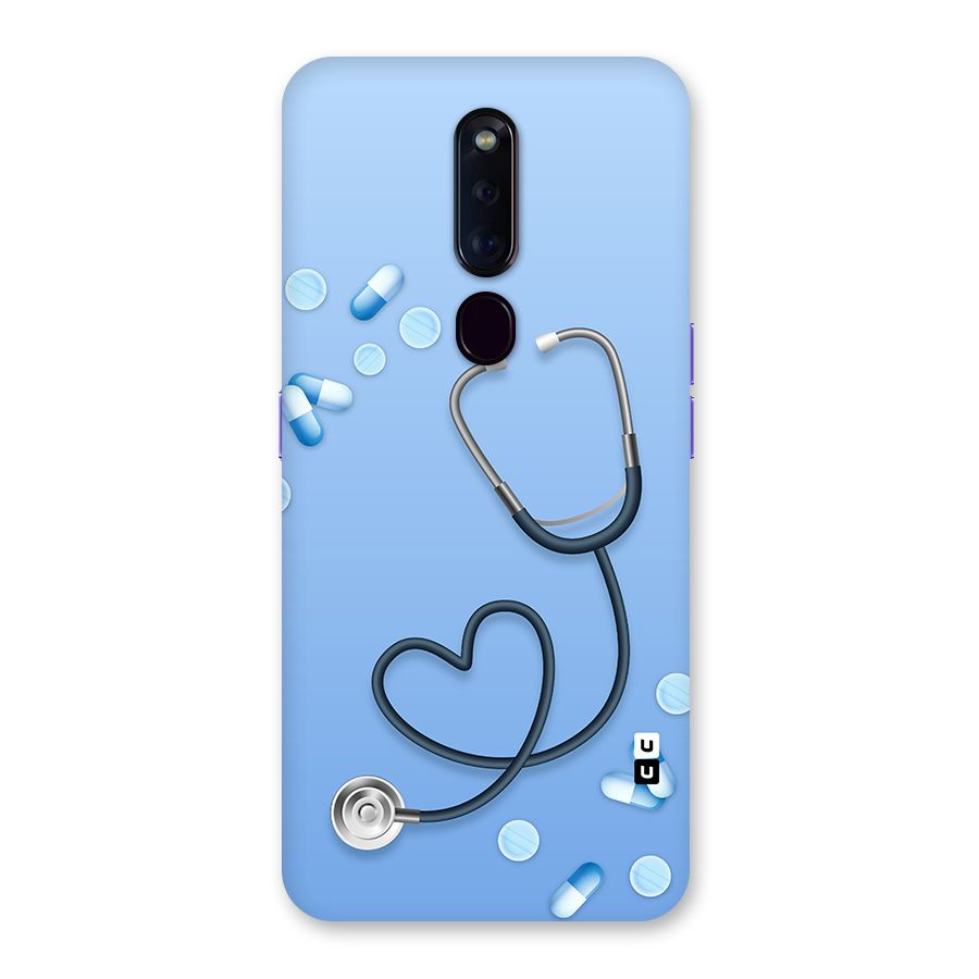 Doctors Stethoscope Back Case for Oppo F11 Pro
