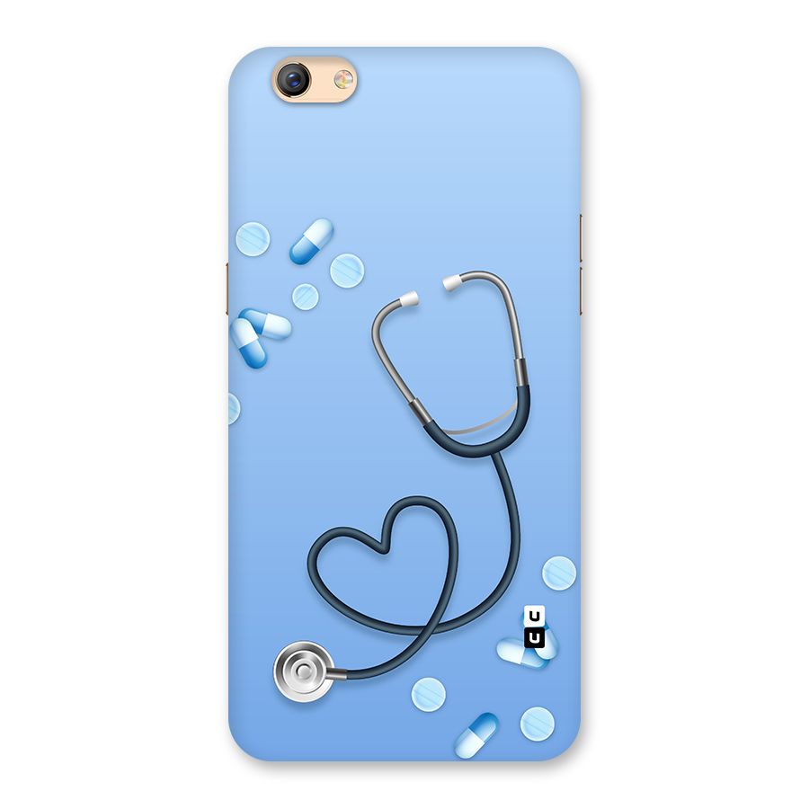 Doctors Stethoscope Back Case for Oppo F3 Plus